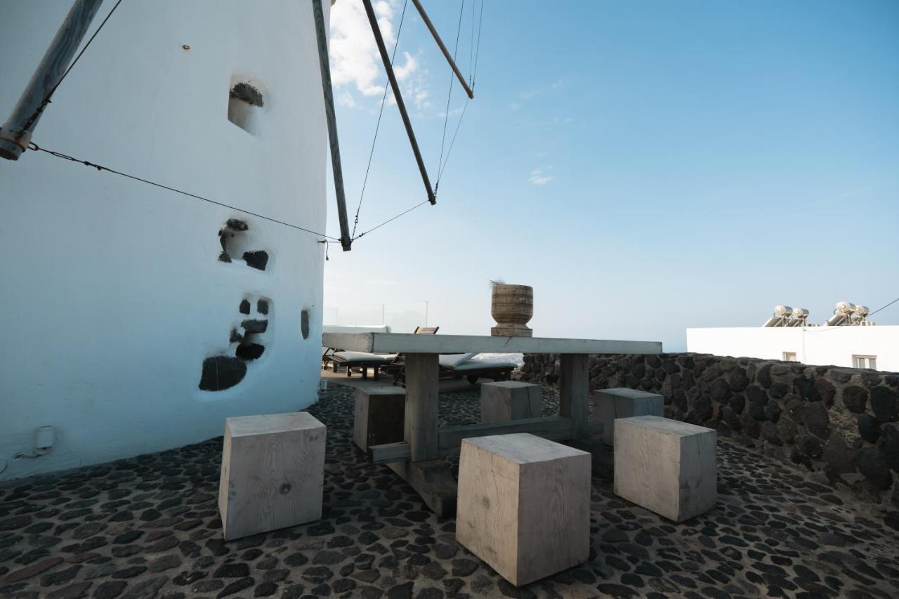 Anemoscope Windmill Villa Pyrgos Kallistis Bagian luar foto