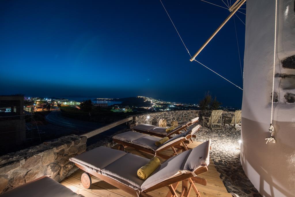 Anemoscope Windmill Villa Pyrgos Kallistis Bagian luar foto